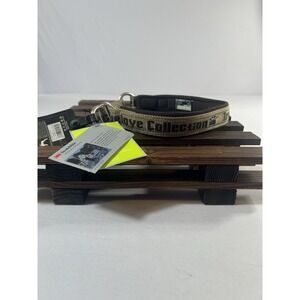 True Love Soft Slip Dog Choke Collar Reflective Embroider Comfortable Sz L